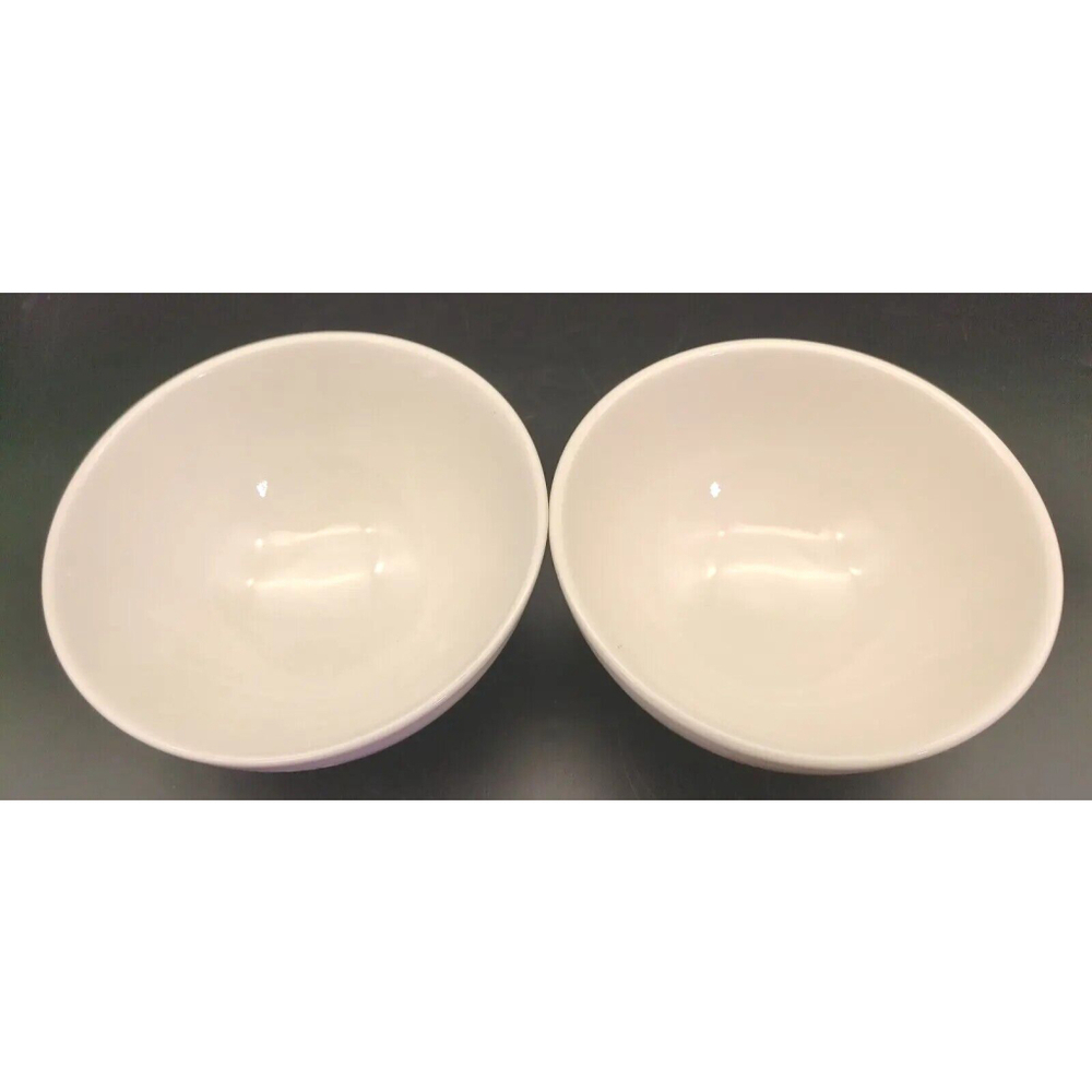 2 Rae Dunn Large letter Farm House cereal Bowls SMILE BLESSED - Picture 3 of 6